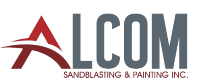 Alcom Sandblasting & Industrial Coating logo